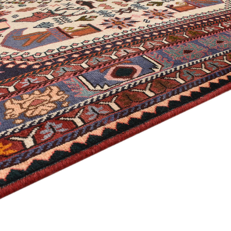 Gabbeh Teppich - Kaschkuli Perser - 252 x 156 cm - mehrfarbig