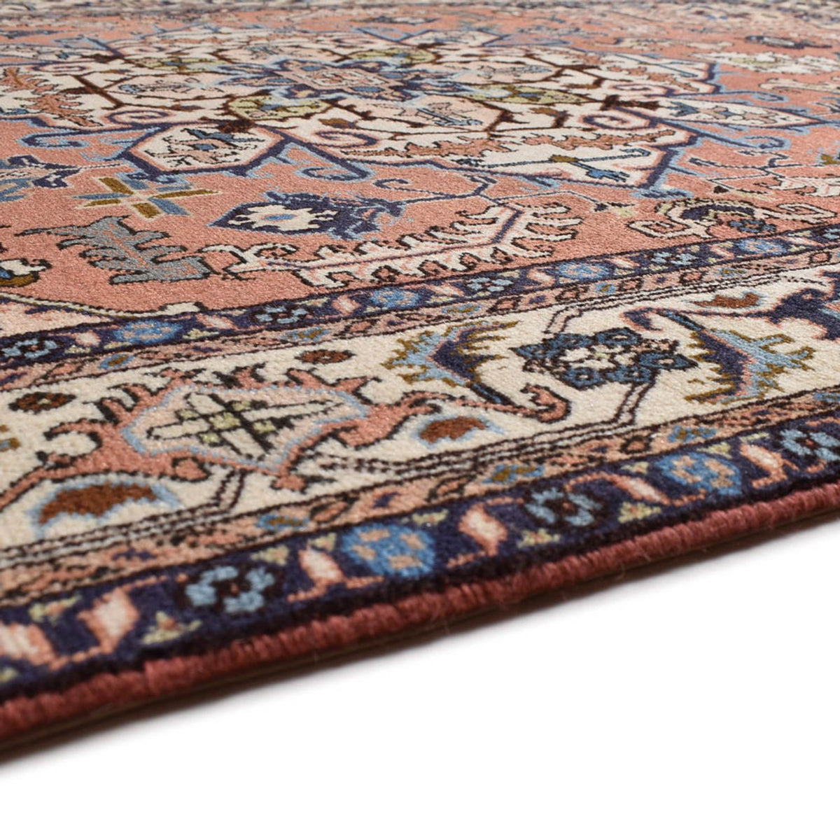 Perserteppich - Nomadic - 209 x 143 cm - hellrot