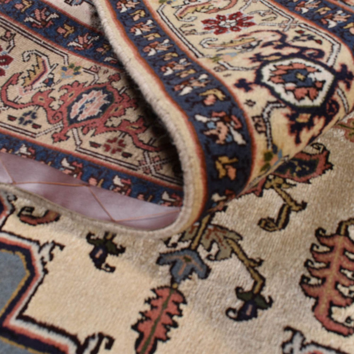 Perserteppich - Nomadic - 204 x 140 cm - mehrfarbig