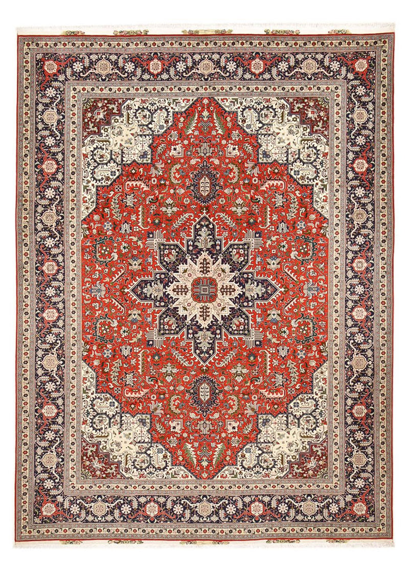Perserteppich - Täbriz - Royal - 403 x 302 cm - rot