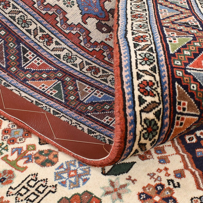 Gabbeh Teppich - Kaschkuli Perser - 206 x 152 cm - mehrfarbig