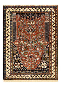 Gabbeh Teppich - Kaschkuli Perser - 154 x 111 cm - mehrfarbig