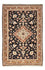 Perserteppich - Ghom - 105 x 70 cm - dunkelblau