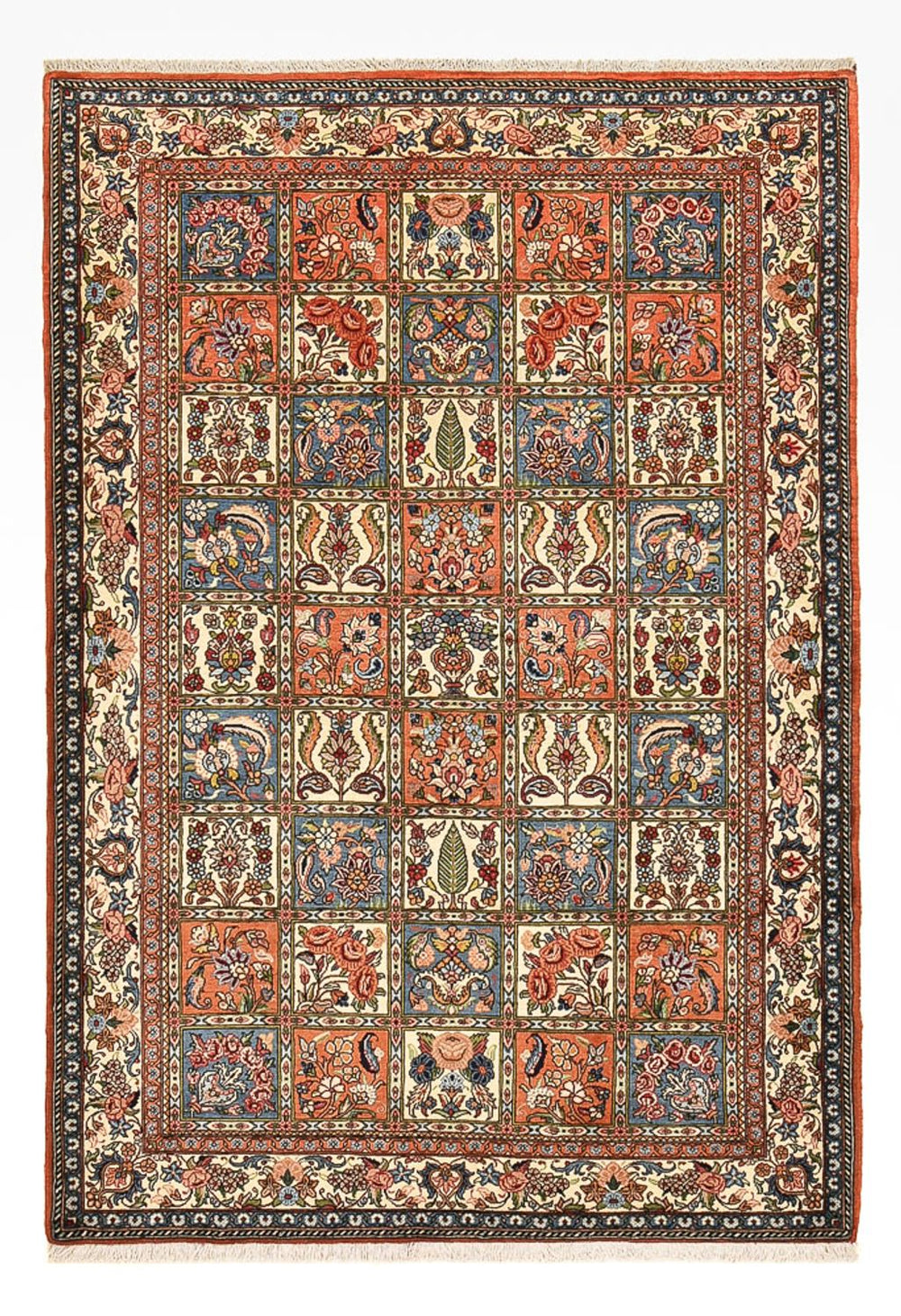 Perserteppich - Nomadic - 232 x 158 cm - mehrfarbig