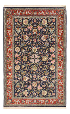 Perserteppich - Isfahan - Premium - 220 x 140 cm - dunkelblau