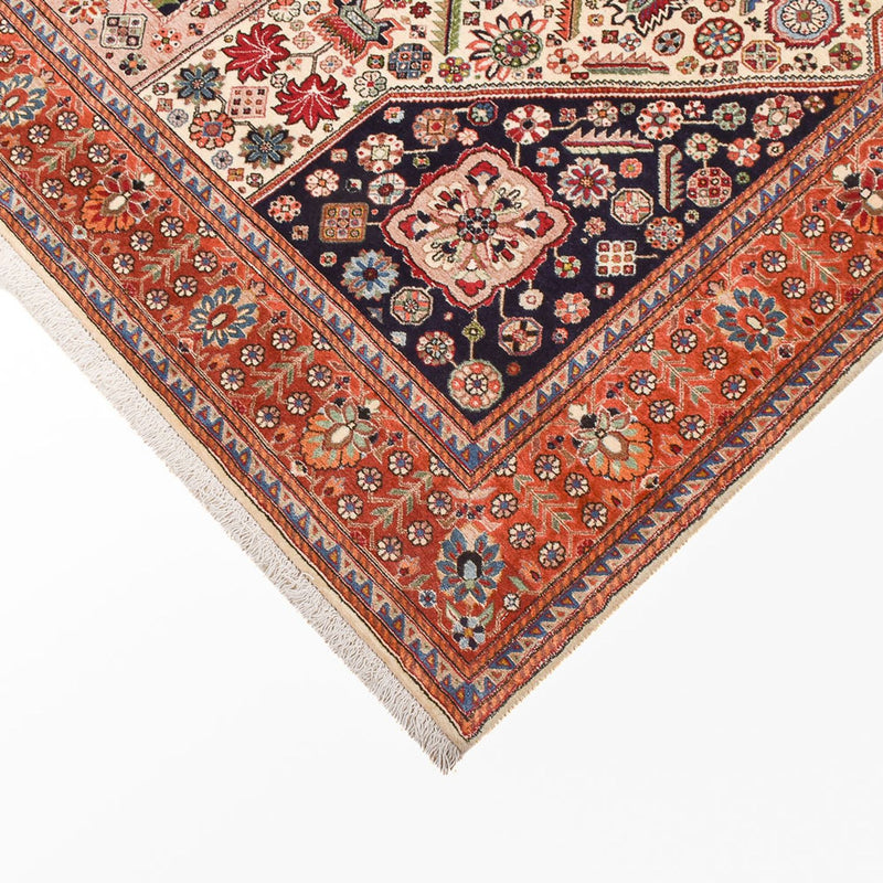 Gabbeh Teppich - Kaschkuli Perser - 218 x 142 cm - mehrfarbig