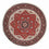 Perserteppich - Bidjar rund  - 150 x 150 cm - rot