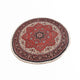 Perserteppich - Bidjar rund  - 150 x 150 cm - rot