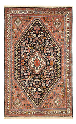 Gabbeh Teppich - Kaschkuli Perser - 207 x 130 cm - dunkelblau