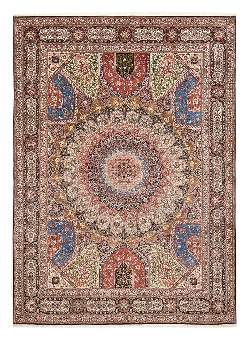 Perserteppich - Täbriz - Royal - 411 x 302 cm - mehrfarbig