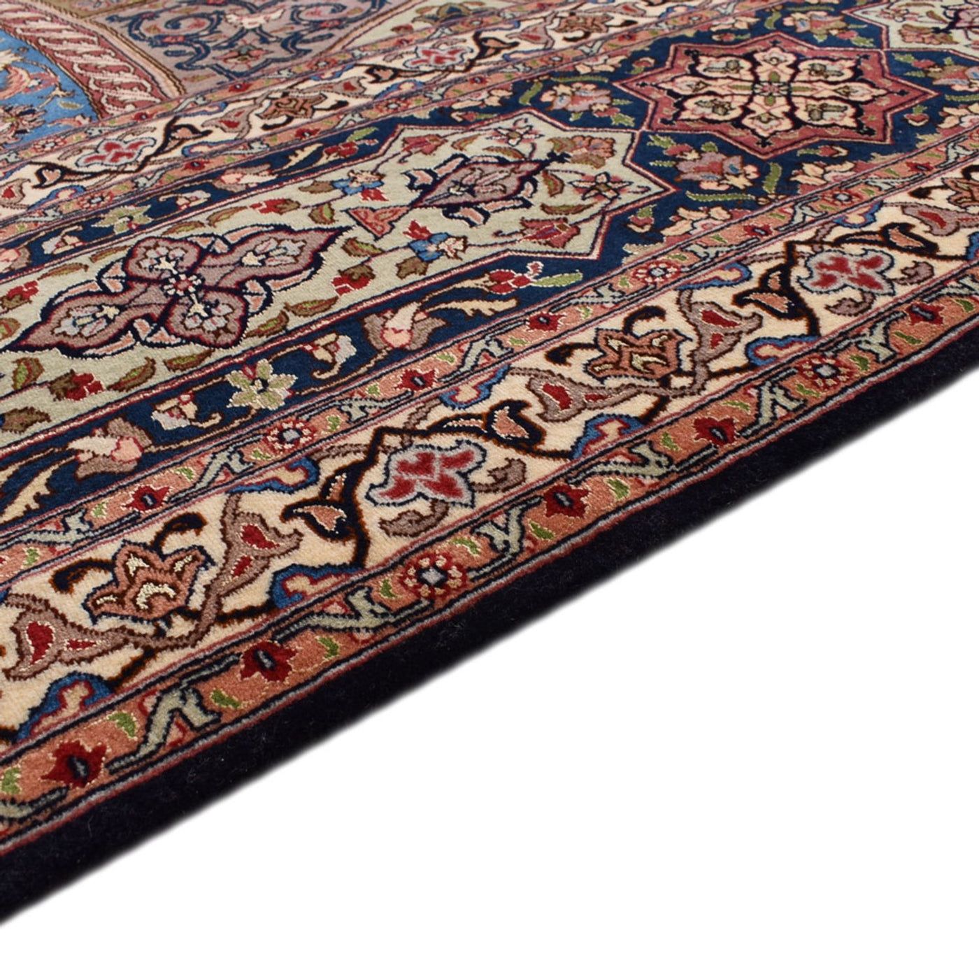 Täbriz - 50 Raj Teppich 411x302cm - Perserteppich