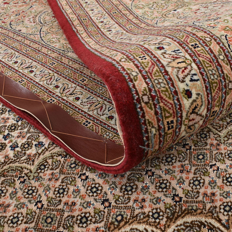 Perserteppich - Täbriz - Royal - 407 x 301 cm - dunkelbeige