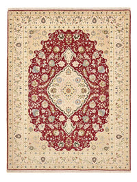 Perserteppich - Täbriz - Royal - 210 x 153 cm - rot