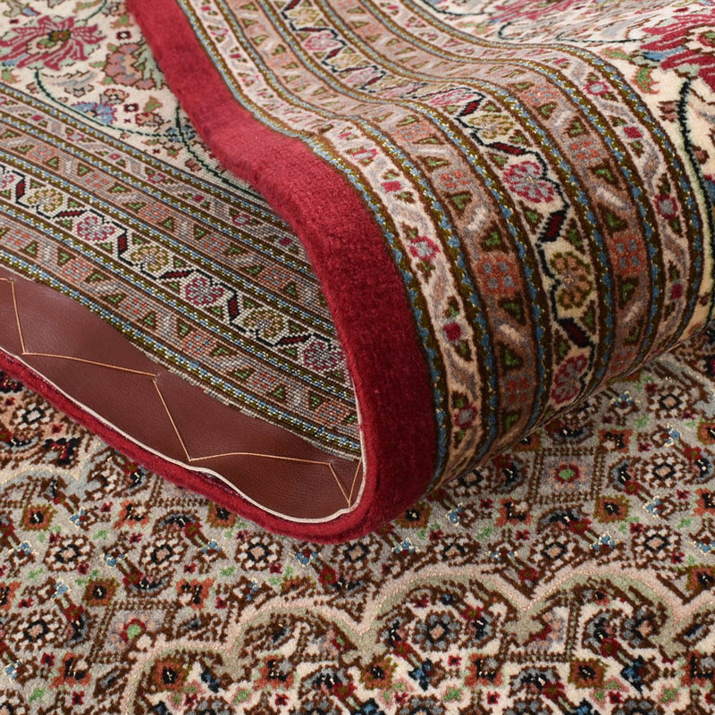 Perserteppich - Täbriz - Royal - 410 x 302 cm - dunkelbeige