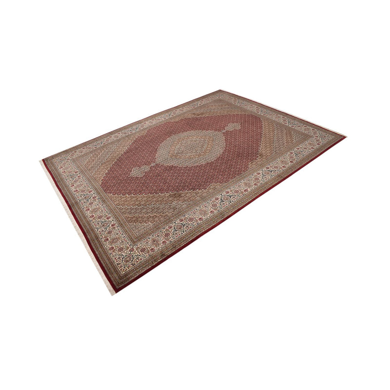 Perserteppich - Täbriz - Royal - 410 x 302 cm - dunkelbeige