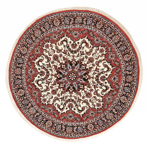 Perserteppich - Bidjar rund  - 150 x 150 cm - beige