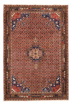 Perserteppich - Nomadic - 286 x 206 cm - dunkelrot