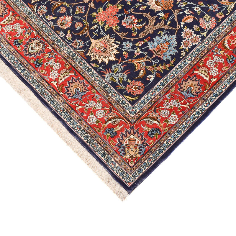 Perserteppich - Isfahan - Premium - 226 x 136 cm - dunkelblau