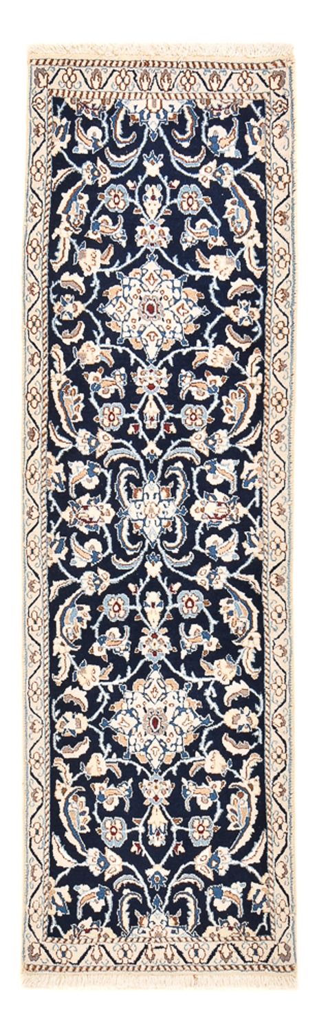Läufer Perser - Nain - Royal - 185 x 56 cm - dunkelblau