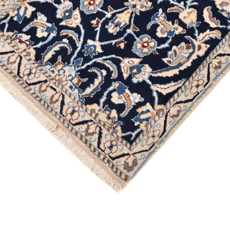 Läufer Perser - Nain - Royal - 185 x 56 cm - dunkelblau
