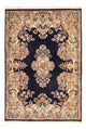 Perserteppich - Royal - 150 x 100 cm - dunkelblau