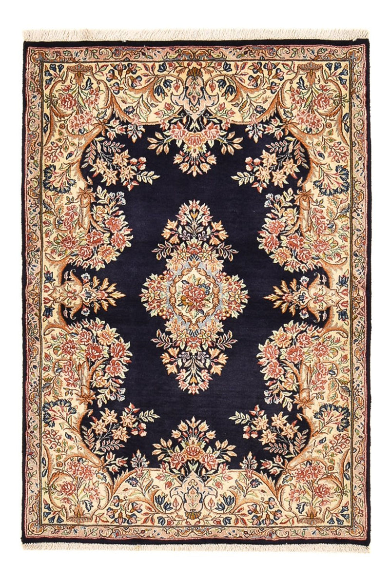 Perserteppich - Royal - 150 x 100 cm - dunkelblau