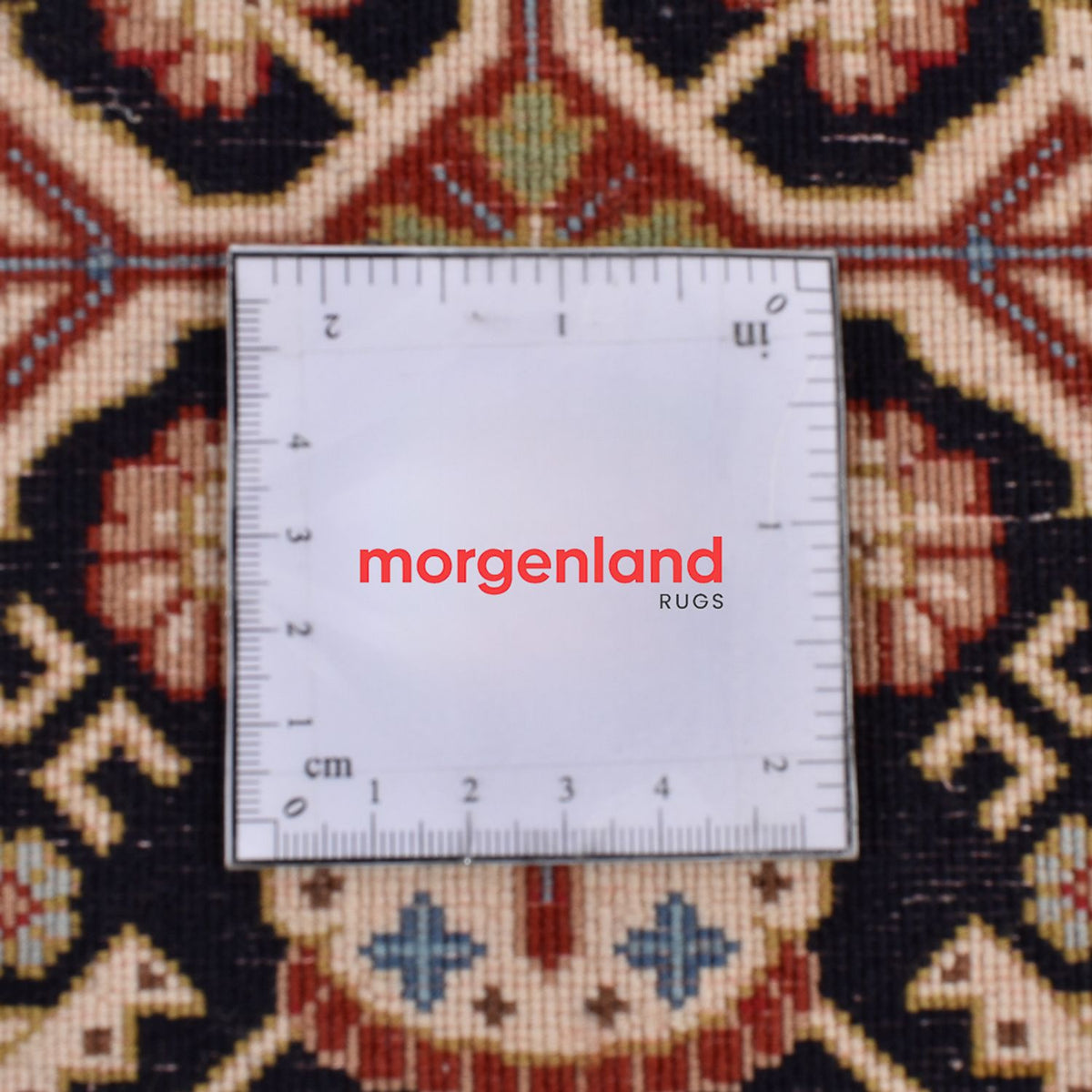 Läufer Perser - Ghom - Royal - 200 x 51 cm - dunkelbeige