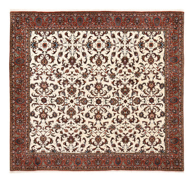Bidjar - Zanjan Teppich 241x251cm - Perserteppich - creme