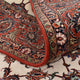 Perserteppich - Bidjar quadratisch  - 251 x 241 cm - creme