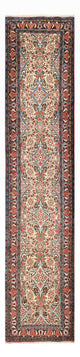Läufer Perser - Bidjar - 375 x 83 cm - beige