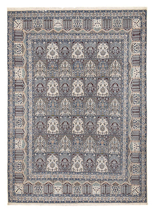 Perserteppich - Nain - Premium - 413 x 301 cm - grau