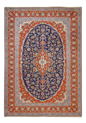 Perserteppich - Keshan - 350 x 255 cm - dunkelblau