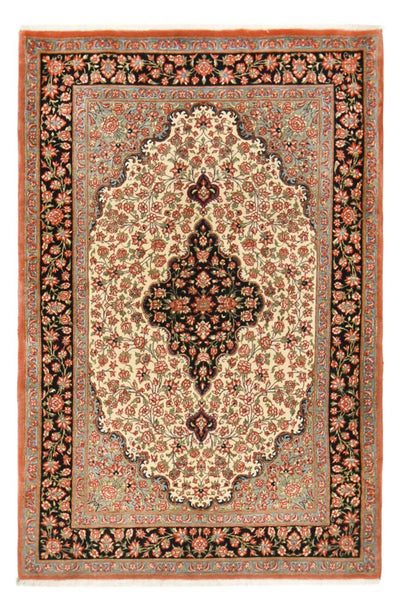Sarough Teppich 146x215cm - Perserteppich - dunkelbeige