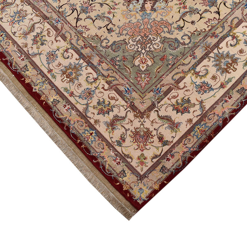 Perserteppich - Täbriz - Royal - 305 x 198 cm - rot