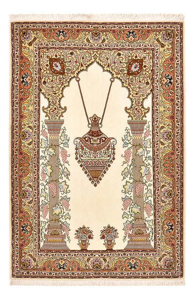 Täbriz - 50 Raj Teppich 102x160cm - Perserteppich