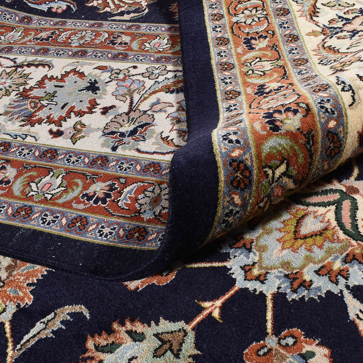 Perserteppich - Classic - Royal - 393 x 302 cm - dunkelblau