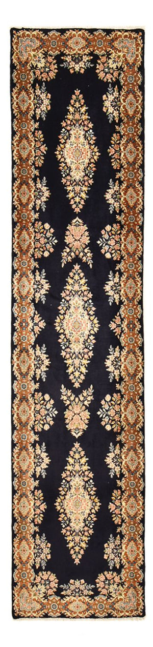 Läufer Perser - Royal - 415 x 96 cm - dunkelblau