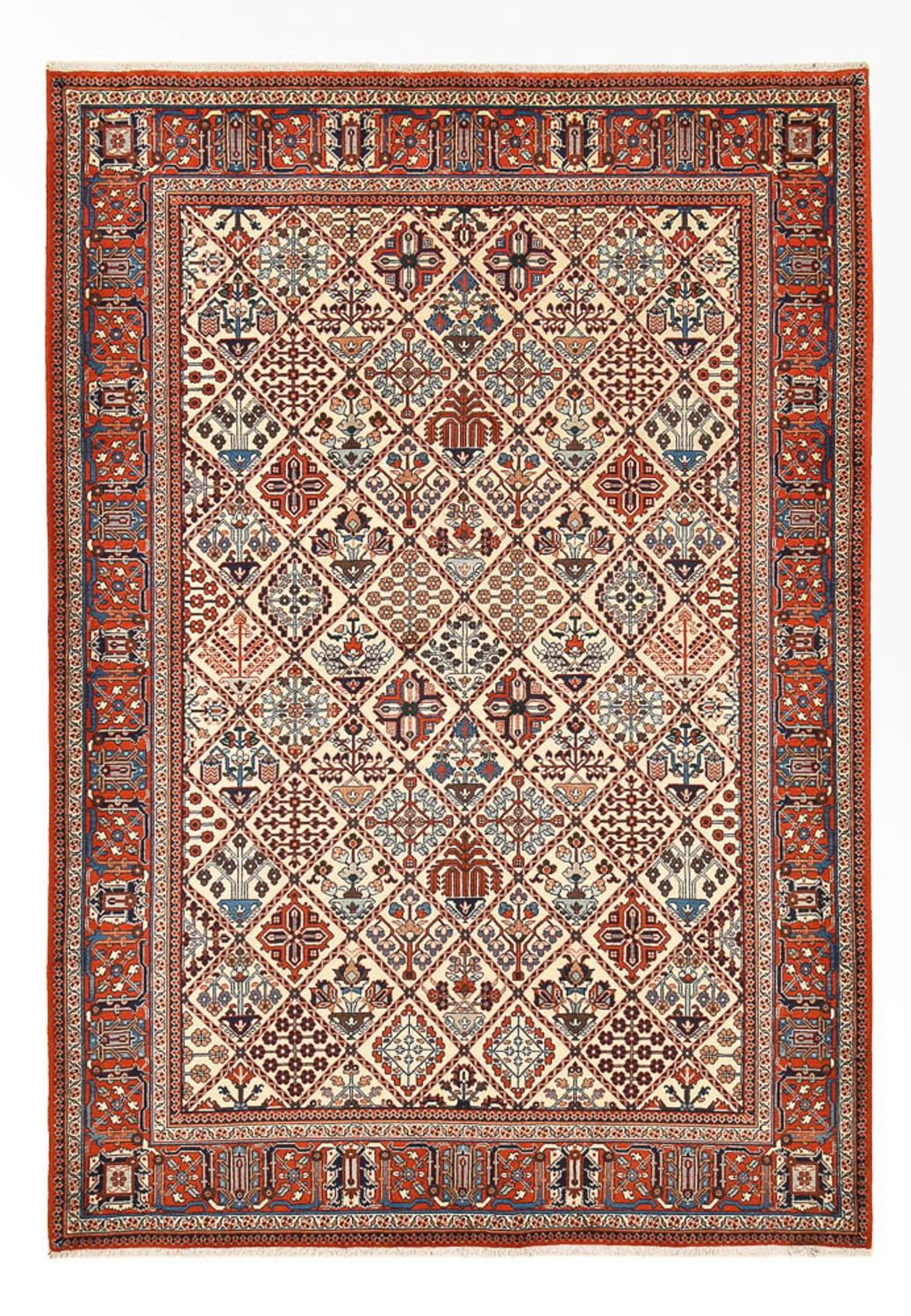 Perserteppich - Nomadic - 248 x 168 cm - dunkelbeige