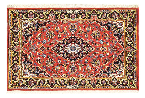 Perserteppich - Keshan - 100 x 70 cm - rot