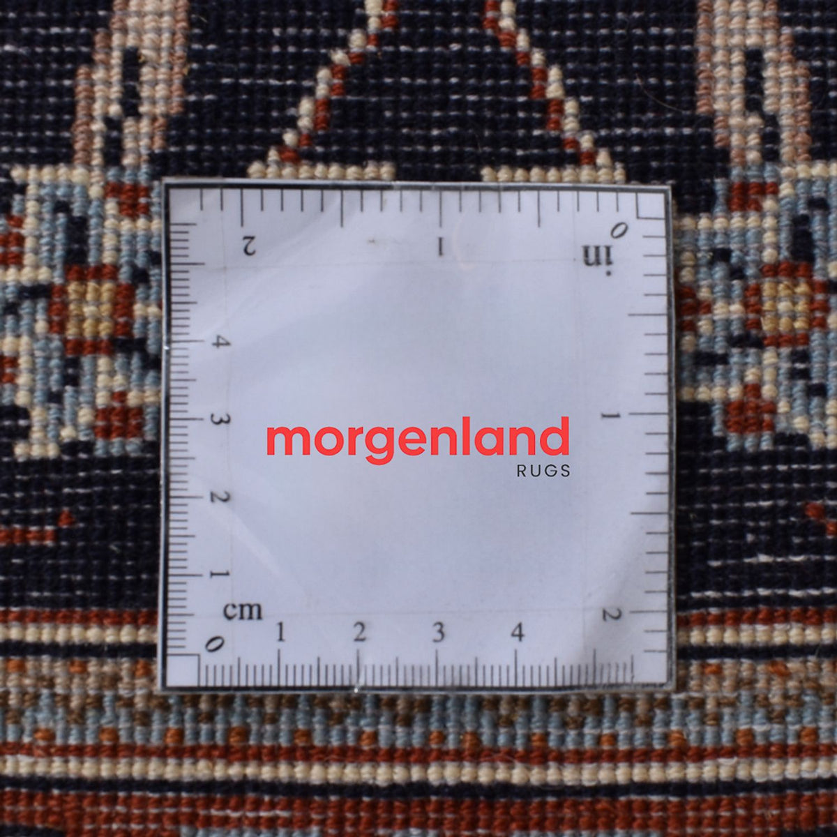 Läufer Perser - Keshan - 338 x 75 cm - dunkelblau