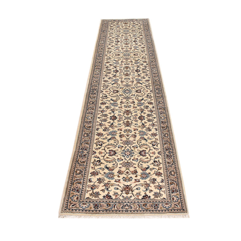 Läufer Perser - Keshan - 370 x 80 cm - beige