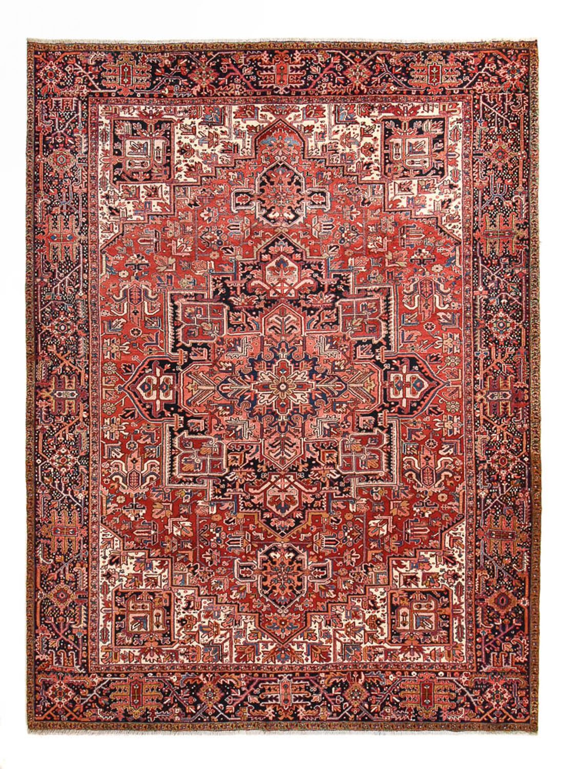 Perserteppich - Nomadic - 415 x 305 cm - rot
