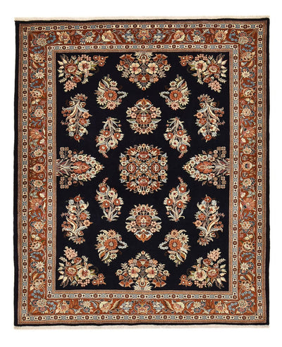 Kaschmar Teppich 180x228cm - Perserteppich - dunkelblau