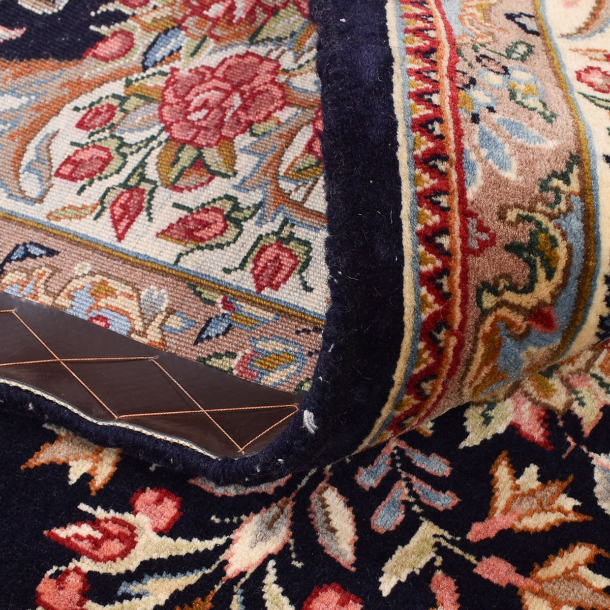 Perserteppich - Royal - 181 x 122 cm - dunkelblau