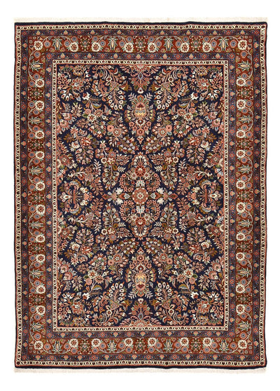 Sarough Teppich 165x230cm - Perserteppich - dunkelblau