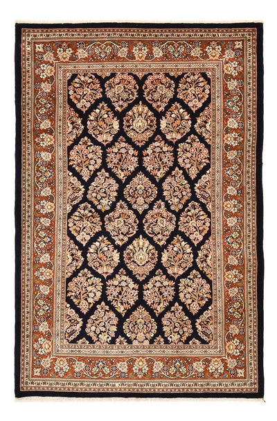 Sarough Teppich 167x252cm - Perserteppich - dunkelblau