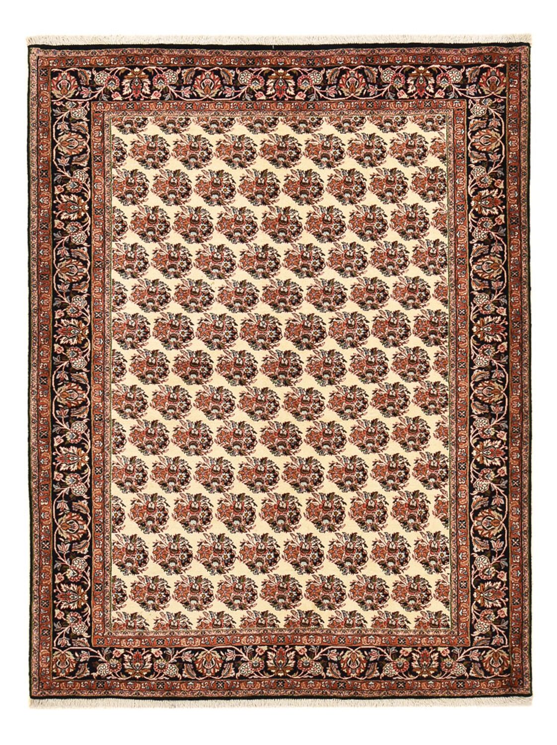 Perserteppich - Bidjar - 203 x 149 cm - dunkelbeige