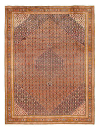 Perserteppich - Bidjar - 393 x 298 cm - dunkelbeige