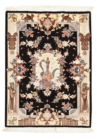 Täbriz - 50 Raj Teppich 60x90cm - Perserteppich