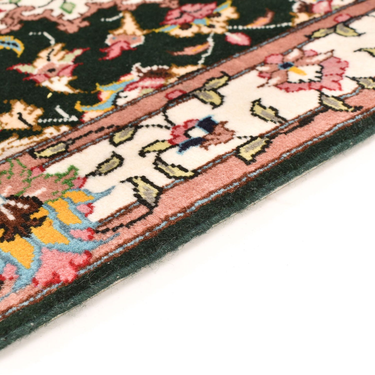 Perserteppich - Täbriz - Royal - 90 x 60 cm - dunkelblau